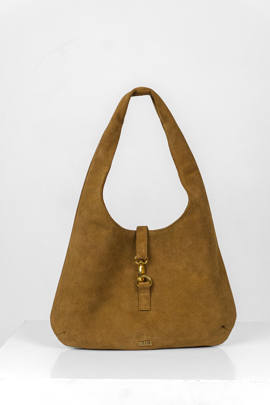 MARAIS Cappuccino Bag — Suede