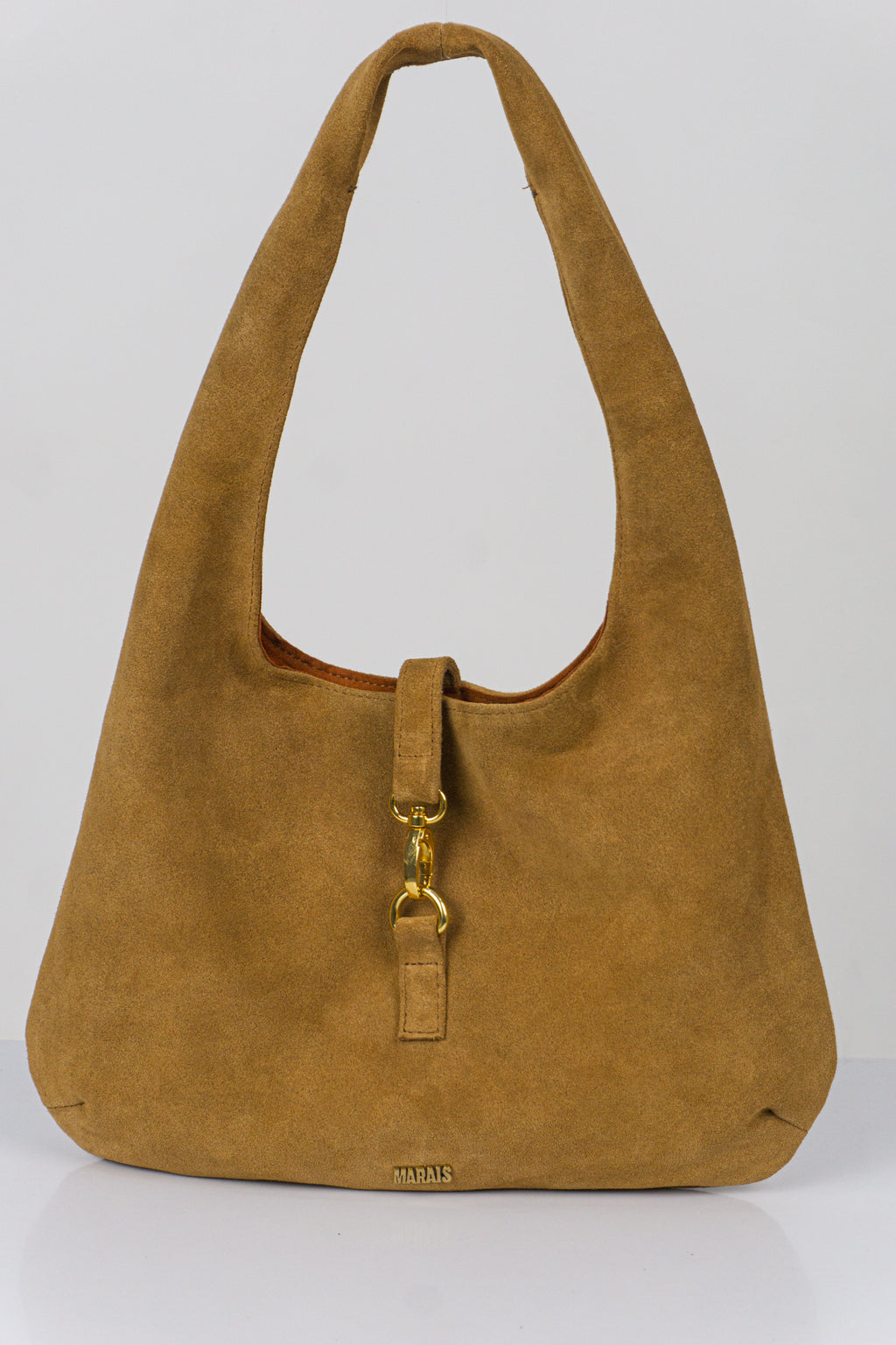 MARAIS Cappuccino Bag — Suede