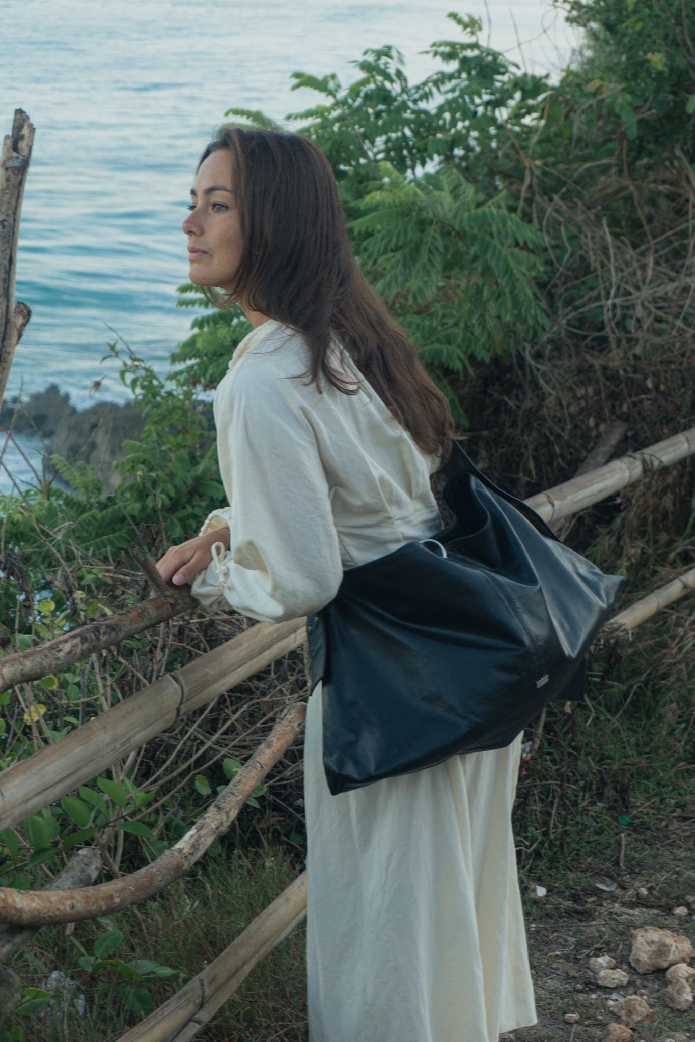 MARAIS Black Belt Bag